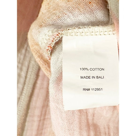 Odine Arches Jumpsuit in Crème Brulee - Small