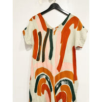 Odine Arches Jumpsuit in Crème Brulee - Small