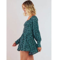 Charlie Holiday NWT Leopard Print Romper Size 8