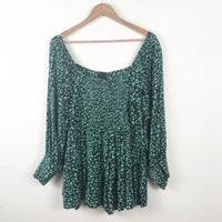 Charlie Holiday NWT Leopard Print Romper Size 8