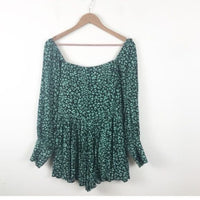 Charlie Holiday NWT Leopard Print Romper Size 8