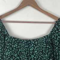 Charlie Holiday NWT Leopard Print Romper Size 8