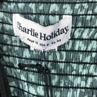 Charlie Holiday NWT Leopard Print Romper Size 8
