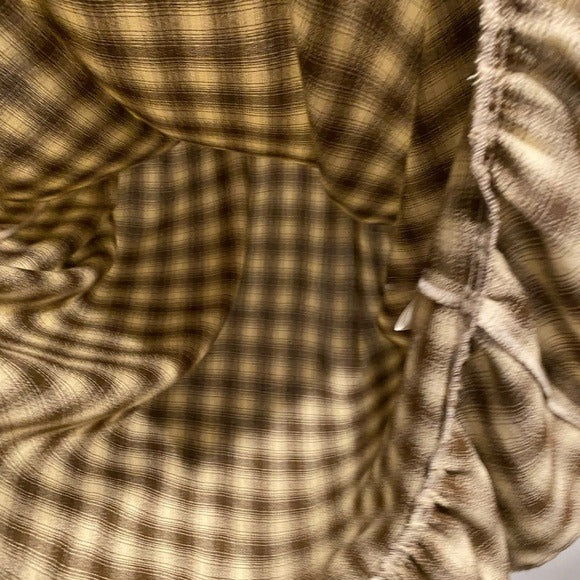 The Constance Dress in Cocoa Plaid Size Small