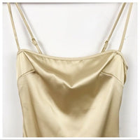 Strappy Bodysuit in Taupe Size 00