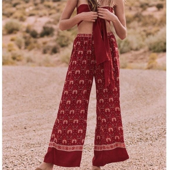 Copper Jewel Palazzo Pants Size Small