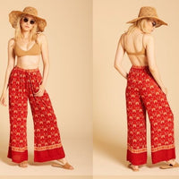 Copper Jewel Palazzo Pants Size Small