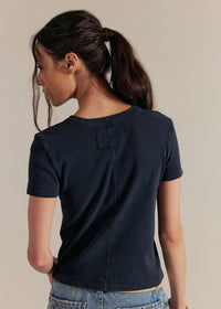 Atlas Crew Tee in Black