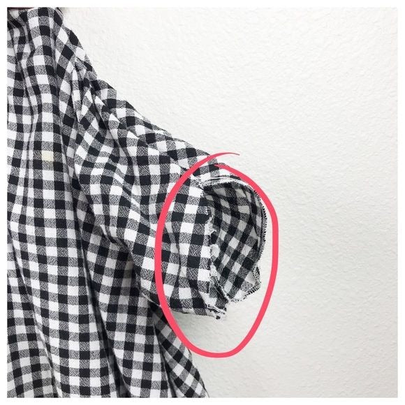 Abbie Dress in Black Gingham -2