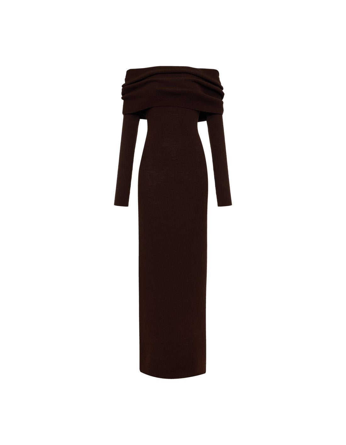 Winona Maxi Dress in Espresso