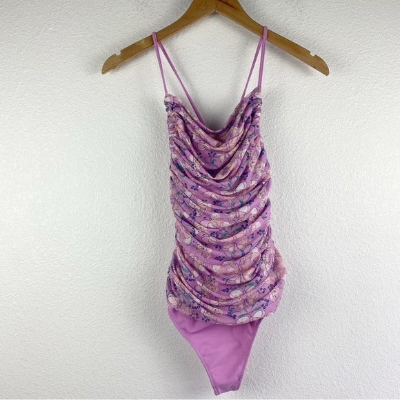 Mesh Milkshake Bodysuit Size Medium