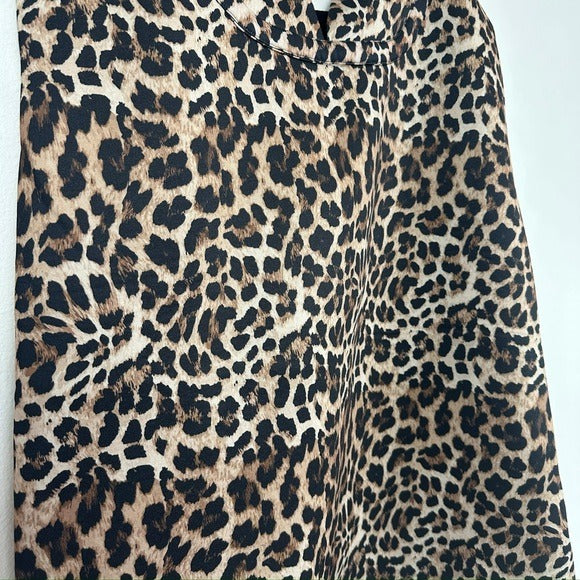 Dhruv Kapoor Leopard Mini Dress Size Large