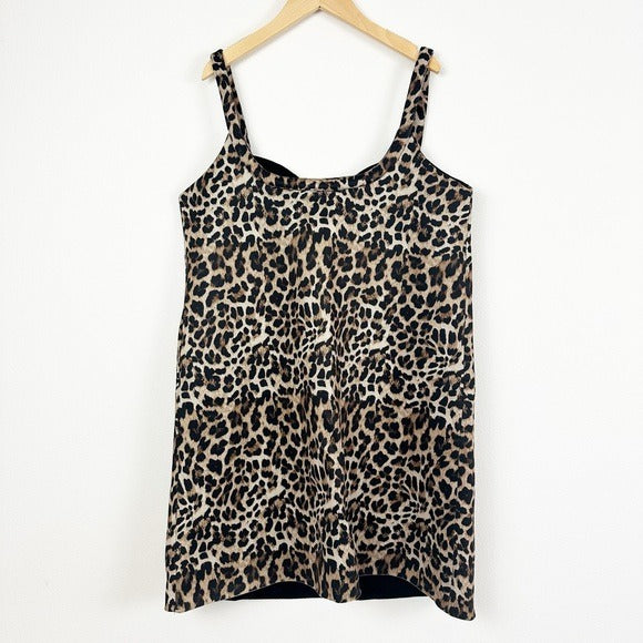 Dhruv Kapoor Leopard Mini Dress Size Large