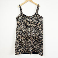 Dhruv Kapoor Leopard Mini Dress Size Large