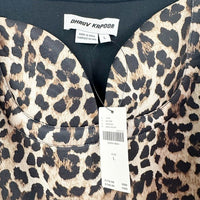 Dhruv Kapoor Leopard Mini Dress Size Large