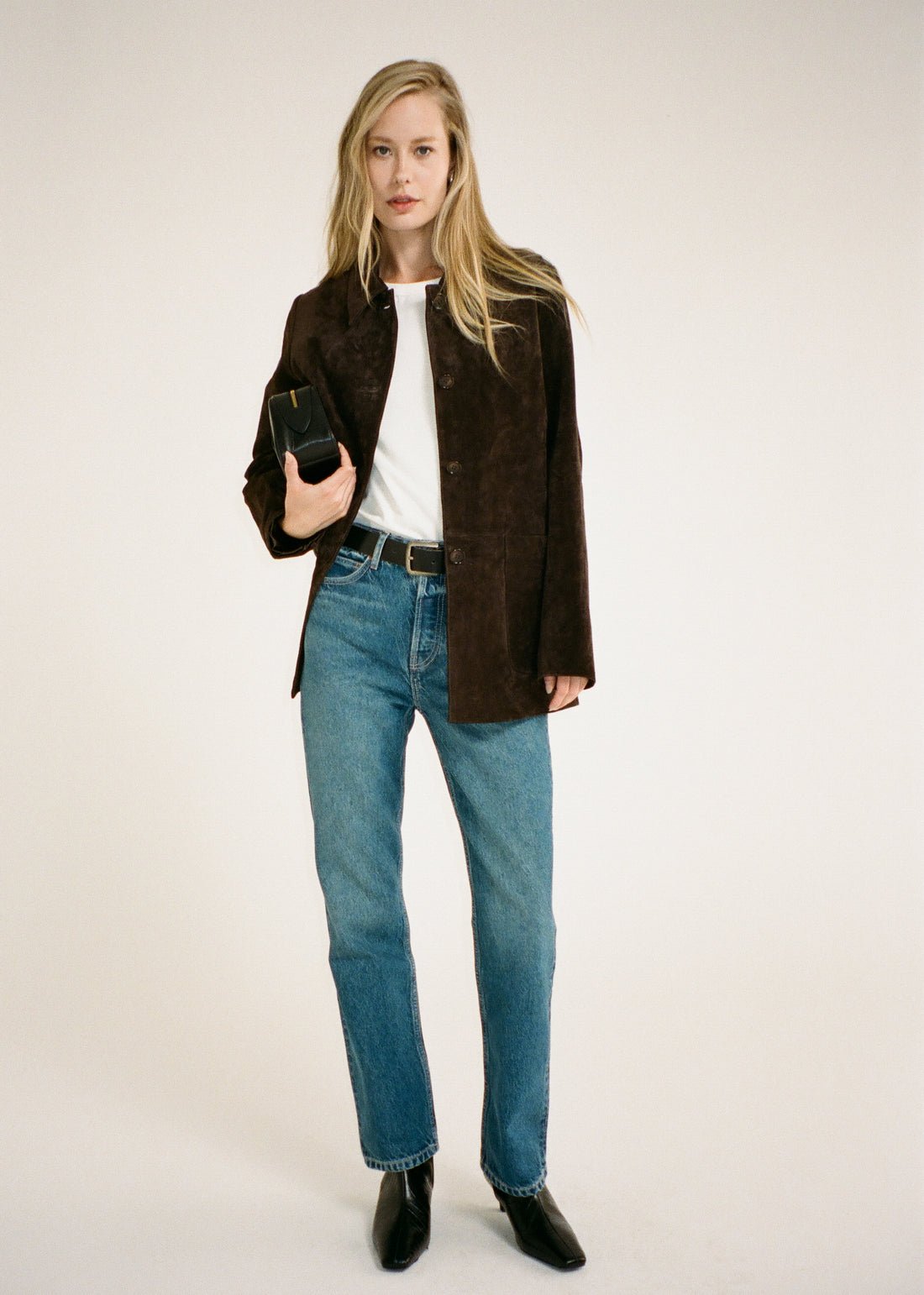 Yellowstone Jacket in Espresso Suede