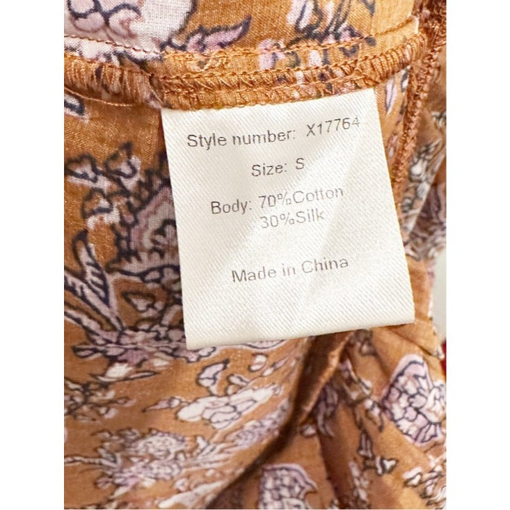 Iris Maxi Skirt in Golden Clover - Small