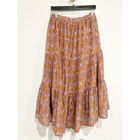 Iris Maxi Skirt in Golden Clover - Small