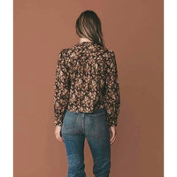 Norma Top in Fern Grove Floral - XS