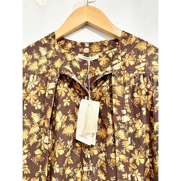 Norma Top in Fern Grove Floral - XS