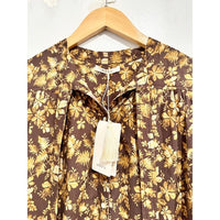 Norma Top in Fern Grove Floral - XS