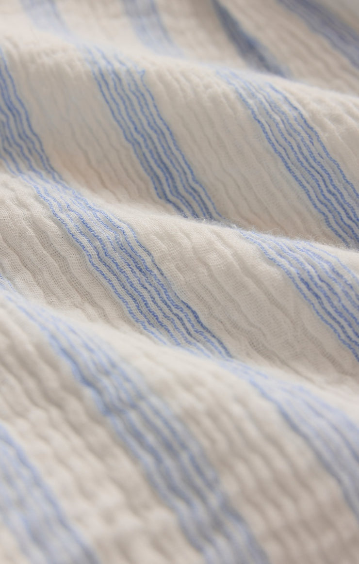 Helena Striped Shirt in Sea Salt