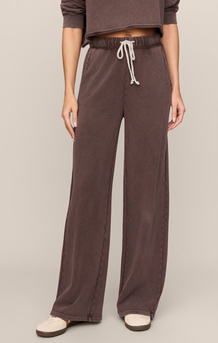 Hunter Knit Pant in Dark Chocolate