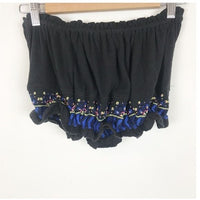 No More Tiers Tube Top in Black Size XS