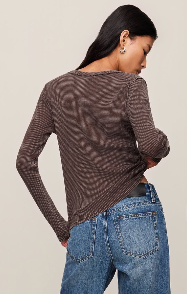 Arlet Mini Thermal Top in Dark Chocolate