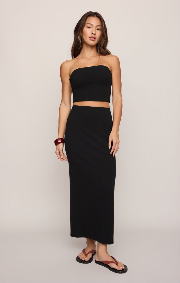 Caffari Tube Top Tank in Black