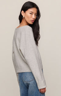 Cerro Sweater in Feather Grey