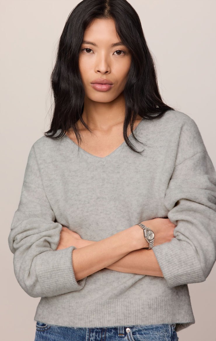 Cerro Sweater in Feather Grey