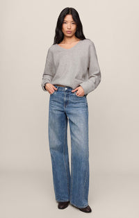 Cerro Sweater in Feather Grey