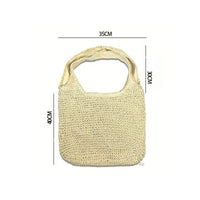 Summer Beach Woven Straw Shoulder Bag