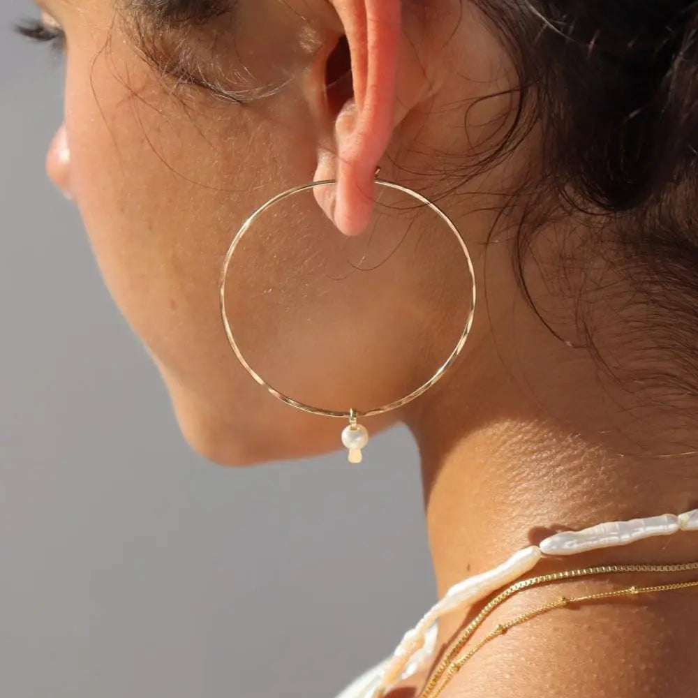 Emma Pearl Hoops