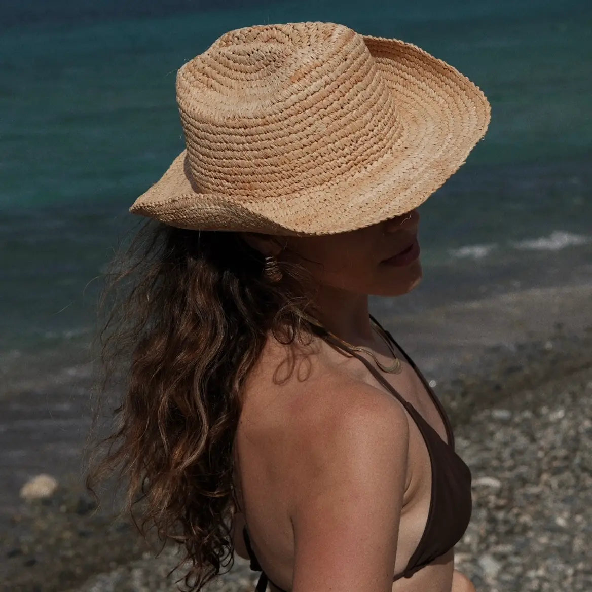 Milly - Raffia Cowboy Hat