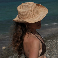 Milly - Raffia Cowboy Hat