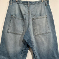 Shon Jean Mid-Rise Stretch Barrel Denim in Summer Wash