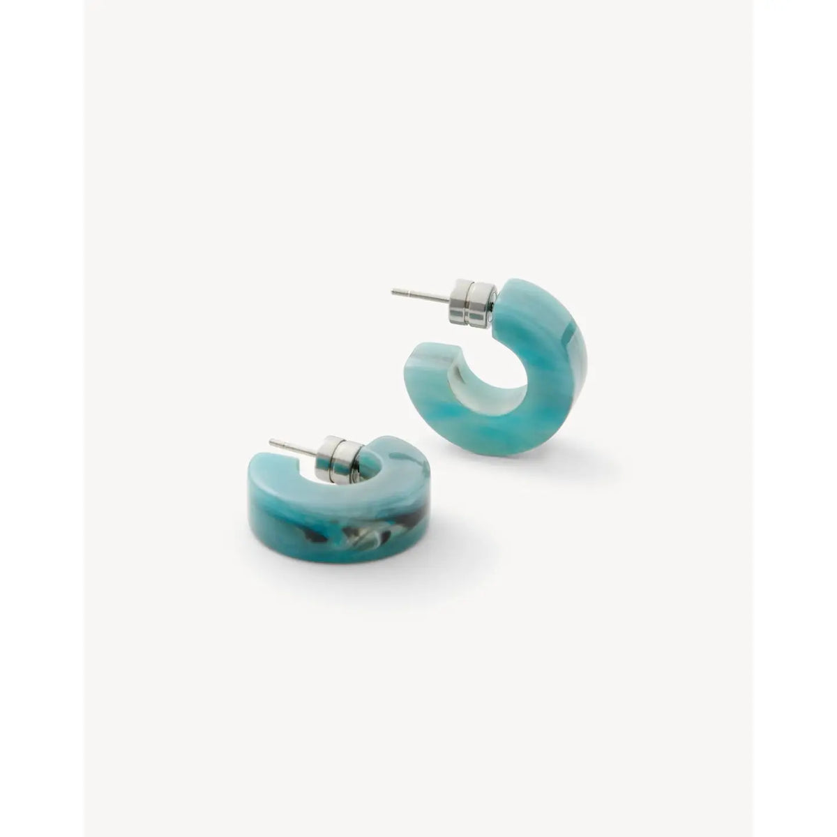 Muse Hoops in Jadeite