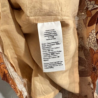 Linen Floral Dress