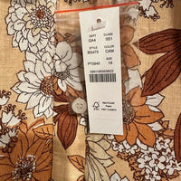 Linen Floral Dress