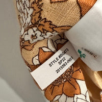 Linen Floral Dress