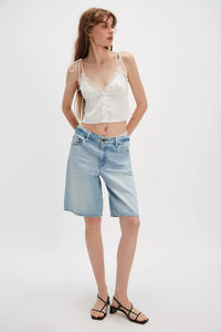 Baggy Dad Jean Shorts