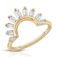 Baguette Arc Ring