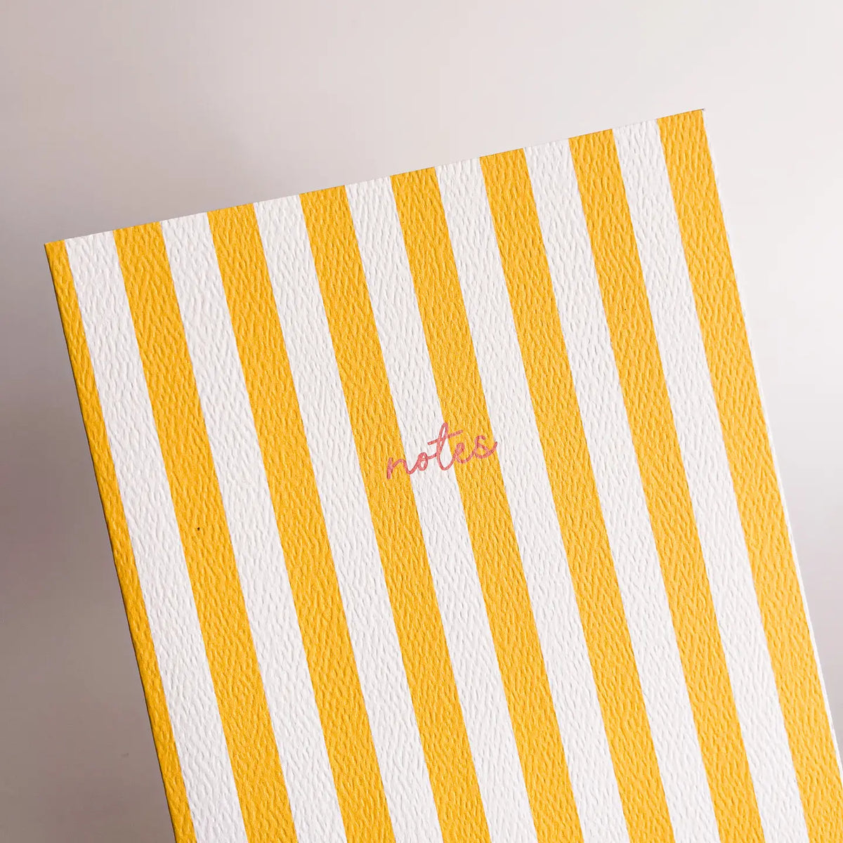 Striped Notebook