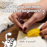 DIY Needle Felting Kit -Anglerfish