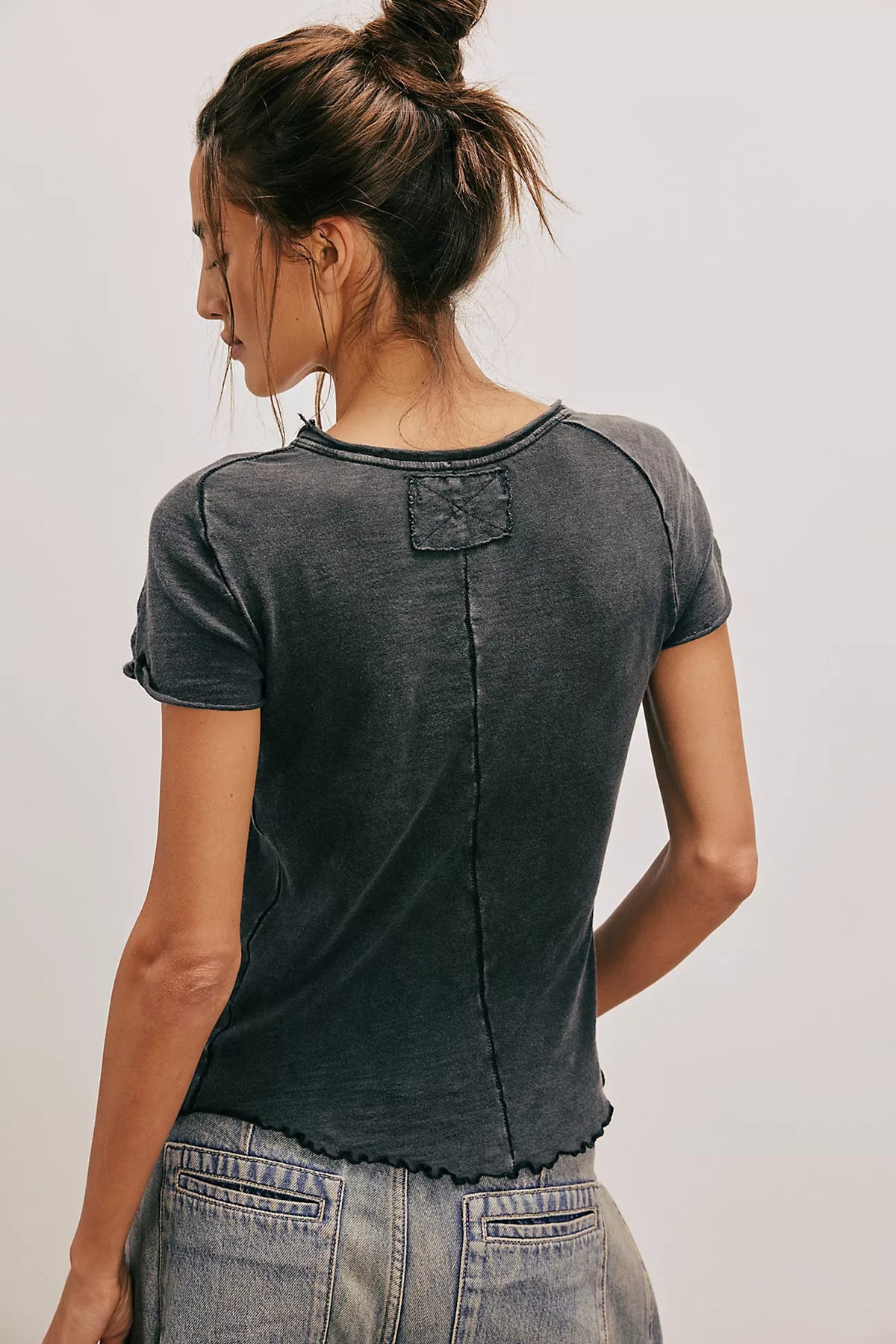 Be My Baby Tee in Black
