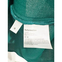 Dulce Puff Sleeve Mini Dress in Emerald Green - 0
