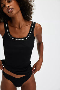 Only You Tank in Black