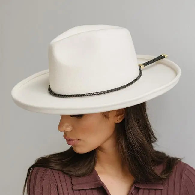 Bolo Hat Band in Black